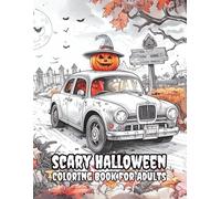 New 2025 Halloween Adult Coloring Book for Adults:: 60 Scary Halloween Coloring Book For Adults Fantasy Scary Designs for Relaxation I 2025 New Beautiful Scary Halloween Coloring Book
