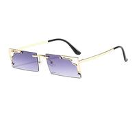 New 2025 Rectangle Sunglasses For Women Vintage Sun Glasses For Woman With A Box Sunglass Shades(2)