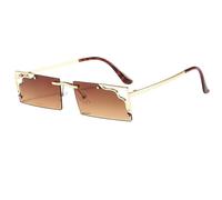 New 2025 Rectangle Sunglasses For Women Vintage Sun Glasses For Woman With A Box Sunglass Shades(3)