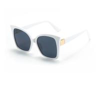 New 2025 Square Frame Fashion Cat's Eye Sunglasses Personalized Cateye Frame Street Shoot Versatile Sun Glasses Female