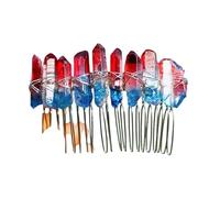 New 2025 Unisex Bohemian Handmade Natural Crystal Headwear Women Charm Fairy Hairpins Hers Prom Hair Accessories Creative Female Jewelry Findings Gifts Fashion Trendy Gift For Women And Men