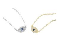 New 2026 Arrive Unisex Real 925 Sterling Silver Fashion Zircon Pendant Necklace For Women Hers Gift Party Fine Jewelry Collares Decoration Luxury With You Accessories Trendy Best For Women And Men