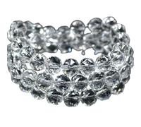 New 2026 Beads with Cut Surfaces Faceted White Clear Quartz Austria Crystal Loose for Jewelry Making Bracelet Necklace Earrings Fashion Accessories Creative Gift