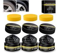 New 2026 Car Tire Ceramic - Wheel Cleaning Refurbish Wax, Tires & Plastic Trim Renewal Paste - Restores Shine, For Car Trucks Motorcycles Tire (1)