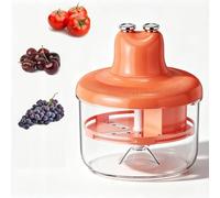 New 2026 Electric Peeler, Automatic Peel Machine, Rechargeable Wireless Fruit and Vegetable Skin Remover, Dual Mode, for Garlic & Cherry, Tomato Pink