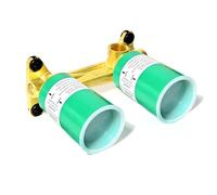 New 2026 Installation Base for Single Lever Basin Fittings for Wall Mounting - Compatible with hansgrohe 13622180 | Brass | Hidden Installation Spare Part