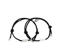 New 2026 Romantic 2Pcs/Set Paired Bracelet For Lovers Distance Magnitic Couple Braslet Women Men String Brazalete Stone Braclet Jewelry Fashion Trendy Accessories Creative Gift For Women And Men