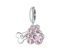 New 2026 Unisex 925 Sterling Silver Pet Animal Pendant Charm For Snake Bracelet Or Necklace DIY Jewelry Making Decoration Luxury With You Accessories Trendy Creative For Women And Men