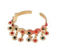 New 2026 Unisex Cubic Zirconia Bracelet Gold Color Bangle For Jewelry With Red Blue Stone Decoration Luxury You Accessories Trendy Creative For Women And Men