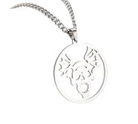 New 2026 Unisex Stainles Stell Dragon Necklace Mythic Ouroboros Vintage Animal Protection Amulet Stainless Steel Jewelry Fashion Trendy Accessories Creative Gift For Women And Men