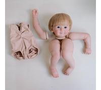 New 20inch Prince Henry with Rooted Hair Doll Kit Already Painted Doll Parts Lifelike Reborn Baby DIY Toys