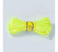 New 20m/Roll 2-2.5mm Chinese Knotted Threads Rope Rattail Satin Macrame Braided String Nylon Cord For Jewelry DIY Beading Thread-Fluorescent Yellow-2mm About 20M