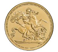 New 22ct Gold King Charles III / Queen Elizabeth II Full Sovereign Coin - Various Years