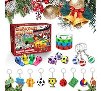 NEW 24 Days Christmas Advent Calendar Christmas CountdownCalendar Christmas Children's Football Gift for Xmas New Year Decoration