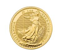 New 24ct King Charles III / Queen Elizabeth II 1oz Britannia Coin - Various Years