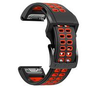 NEW 26 22mm Sport Silicone Watchband Wriststrap for Garmin Fenix 6X 6 Pro 5X 5 7X 7 3HR/EPIX Easy Fit Quick Release Wirstband