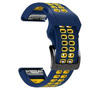 NEW 26 22mm Sport Silicone Watchband Wriststrap for Garmin Fenix 6X 6 Pro 5X 5 7X 7 3HR/EPIX Easy Fit Quick Release Wirstband