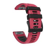 NEW 26 22mm Sport Silicone Watchband Wriststrap for Garmin Fenix 6X 6 Pro 5X 5 7X 7 3HR/EPIX Easy Fit Quick Release Wirstband
