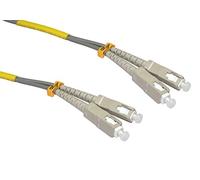 NEW! 2M Sc-Sc 62.5/125 Mmd Om1 Cable -Gry