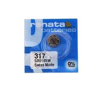 New 2PK RENATA MODEL 317 SILVER OXIDE 1.55V WATCH BATTERY SR516SW