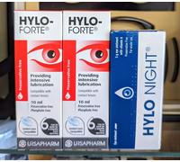 NEW 2x Hylo Forte & 1 x Hylo night RRP £49.47
