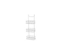 New 3 Tier White Over Shower Screen Caddy Hanging Bathroom Organiser Shower Rack Storage Tidy