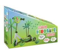 New|| 3 Wheel Dinosaur Scooter for Kids, Anti-slip footplate, PVC wheels, Handle Height 57cm (Approx.), Suitable for ages 2+, Dimensions: 32.8 x 14 x 44.6cm (Approx.)||