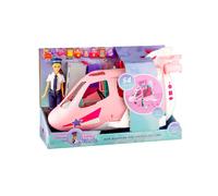 New 3 x 1.5V "AA" Size Motorized Jet Plane Jetsetter Jessie Playset.