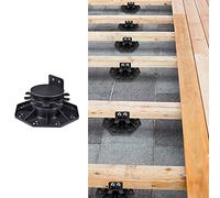 New 30 pcs Decking & Flooring Joist Supports Standard Height Adjustment from 60mm to 140mm，Holds 600Kg (1324 lbs)