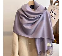 New 33 Colors Winter Cashmere Scarf Women Thick Warm Shawls Wraps Solid Color Tassel Lady Blanket
