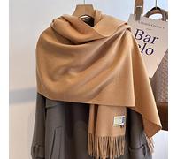 New 33 Colors Winter Cashmere Scarf Women Thick Warm Shawls Wraps Solid Color Tassel Lady Blanket