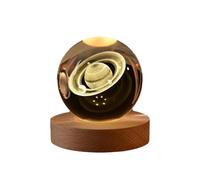 New 3D Crystal Ball Crystal Planet Laser Engraved Solar System Astronomy Sphere Gift Gift Birthday Glass Decoration de esfera and and Glass Calming night solar Bedroom Happy Happyness lamp sol
