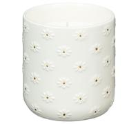 New 3D Daisy Ceramic Candle Looks Great Even When Unlit Placed on A Shelf Your Bedside Table, Or On Your Worktop, Give Your Space A Soft Glow and A Delicate Scent, Perfect for Home Decor.