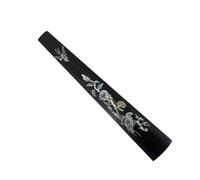 New 4/4 Violin Fingerboard Pearl Flower Inlay Natural Ebony wood Violin parts Repair set up violin (style4)