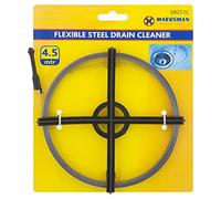 New 4.5M Drain Cleaner UNBLOCKER Sink Pipe Snake Flexible Steel Coil Plumbing