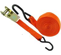NEW 4 x Ratchets Tie Down Straps - Ideal for Cars / Trucks / Boats / Awnings / Trailers - 500lb Breaking Strength / 300lb Tie Down Capacity