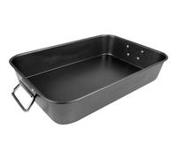 New 40 X 28CM Non Stick Roasting PAN Dish TIN Baking Cook Chef Pans Tray Kitchen Cooking Handles | for Cooking ROASTS, Vegetables, Pasta Bakes and More