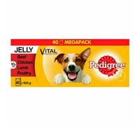 Pedigree Mixed Selection Dog Food - Gravy - 40 x 100g Pouches