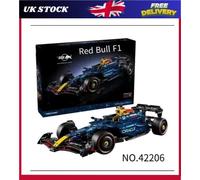 NEW 42206 MOC Oracle Red Bull Racing RB20 F1 Building Blocks 1639pcs Technic