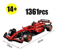 NEW 42207 MOC Ferrari SF-24 F1 Car Building Blocks 1361pcs Technic 2025