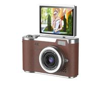 New 4k Ccd 8x Digital Zoom Digital Camera For Student 48mp Compact Digital Photography 180°flip Camer Camera A3m5 Selfile Screen