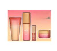 New 4pcs Bathing and Beauty Set, Including Body Wash, Body Spray, Lip Oil & Body Butter, Enjoy Indulgent Moments of Self Care, Perfect for Gifting to A Loved One for Any Occasion - Tropical Vibes