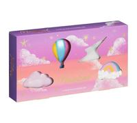 New 4pk Magical Skies Bath Fizzer Set Includes 4 Unique Fragrances to Help You Relax and Unwind in Flair, A Great Gift Or Stocking Filler for Loved Ones, Treat Yourself to an Indulgent Bath Time.