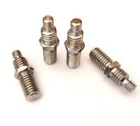 New 4x Camera Tripod 1/4 To 3/8 Platform Screws Aluminium Alloy Adapter Digital Video DV Photographic Equipment Quick Load Mounting Board Plate Flash Light Connect-ion Parts Accessories