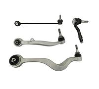 NEW 5-SERIES E60/E61 DRIVERS SIDE FRONT RIGHT SUSPENSION CONTROL ARM WISHBONE SET X4