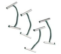 New, 5 Star Treasury Tags Metal-ended 102mm Green [Pack 100]
