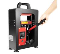 New 5 Ton Hydraulic Heat Press Machine, 2.4"X4.7" Dual Plates Heating Presser, 220V 900W Manual Portable Heat Press Machine | UK Stock