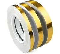 New 50M Gold Black Self-Adhesive Tile Stickers Tape Floor Waterproof Wall Gap Sealing Strip Tile Beauty Seam Sticker Home Decor-3cm-gold-50M