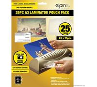 New 50Pc A3 Laminating Pouches Set Micron Safe Digital Image Lamination Pouch