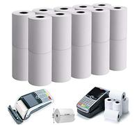 New 57MM X 40MM X 12.7MM BPA Free Thermal Rolls BPA BPS Free Credit Card Machine Rolls PDQ Rolls Thermal Till Rolls (100, 57MM X 40MM X 12.7MM)